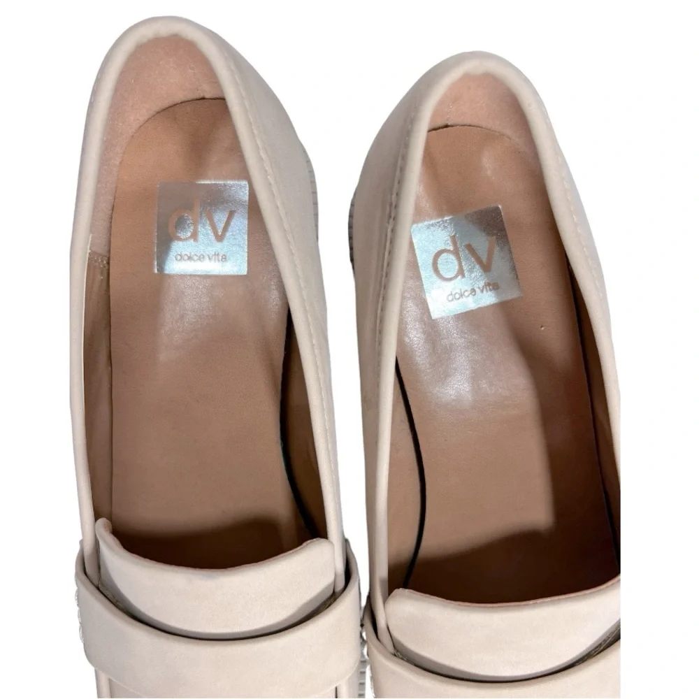 DV By Dolce Vita Neeka Loafers Chunky Heel 10 - Picture 4 of 15